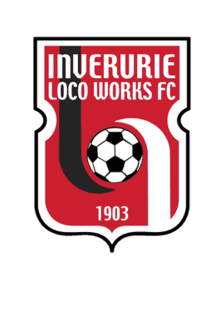 Inverurie Loco Works - Player Paul Coutts 161033 300159 Football
