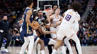 Pelicans guard connects with right hook in fight with Suns opponent - NBA News